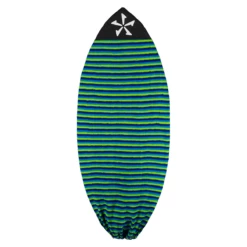 Phase 5 Wakesurf Board Sock In Lime/Blue