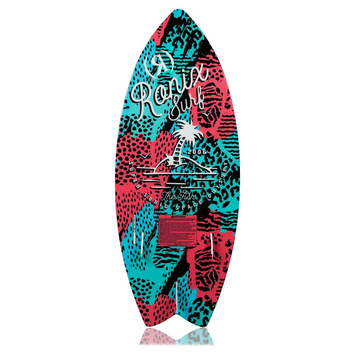 Ronix Girls Super Sonic Space Odyssey Fish Wakesurf Board 2023 6 Ronix Girls Super Sonic Space Odyssey Fish Wakesurf Board 2023 - Image 6