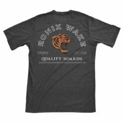 Ronix Jungle Cat Tee In Heather / Orange