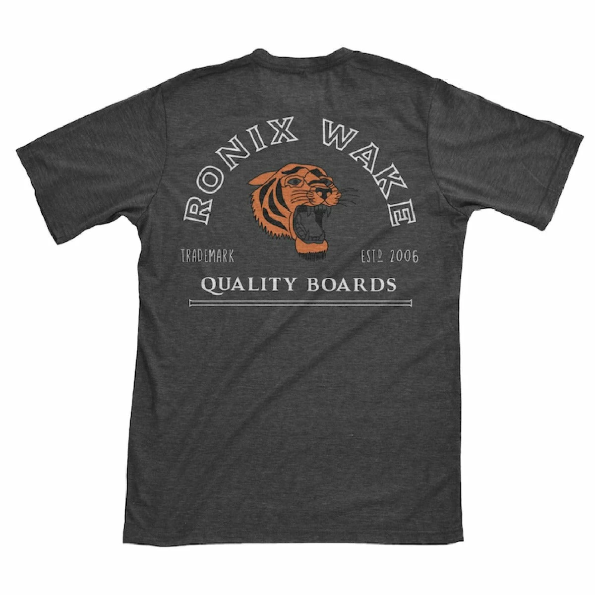 Ronix Jungle Cat Tee In Heather / Orange 1 Ronix Jungle Cat Tee In Heather / Orange