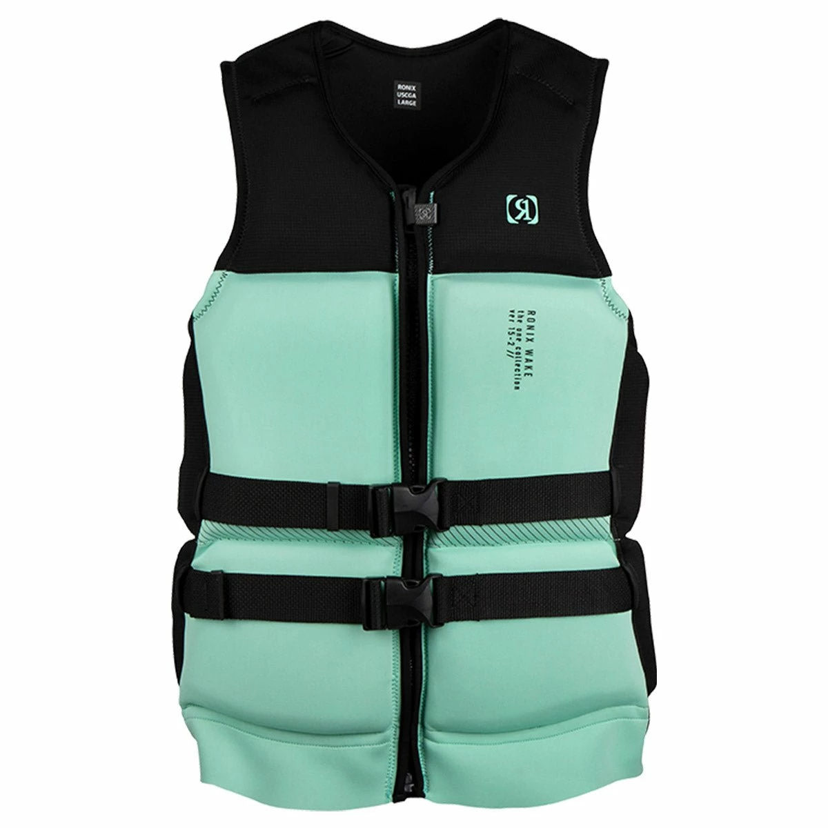 Ronix One Capella 3.0 CGA Life Jacket Sea Foam Green / Black 1 Ronix One Capella 3.0 CGA Life Jacket Sea Foam Green / Black