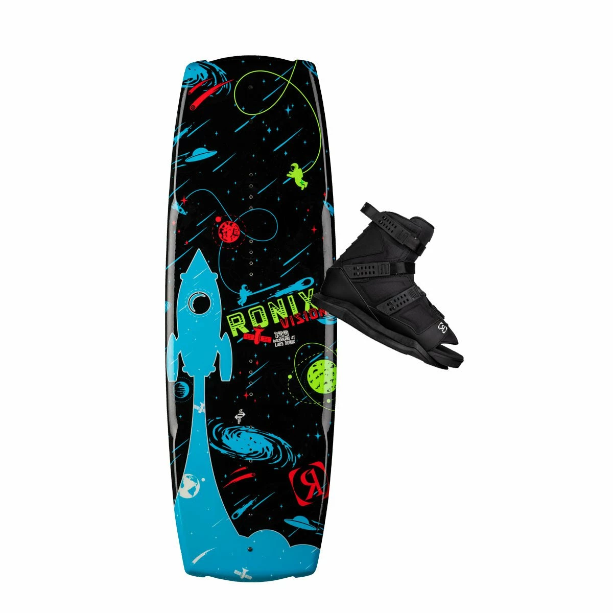 Ronix Vision W/ Anthem Kid's Wakeboard Package 2022 1 Ronix Vision W/ Anthem Kid's Wakeboard Package 2022
