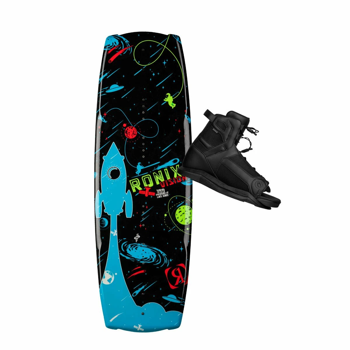 Ronix Vision W/ Divide Kid's Wakeboard Package 2023 1 Ronix Vision W/ Divide Kid's Wakeboard Package 2023
