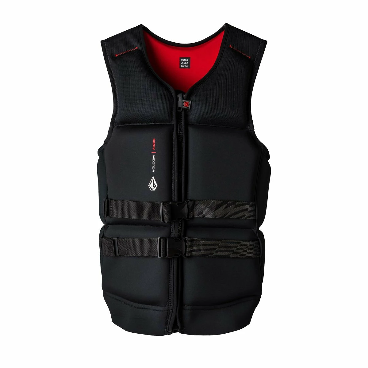 Ronix Volcom Capella 3.0 CGA Life Jacket In Black 1 Ronix Volcom Capella 3.0 CGA Life Jacket In Black