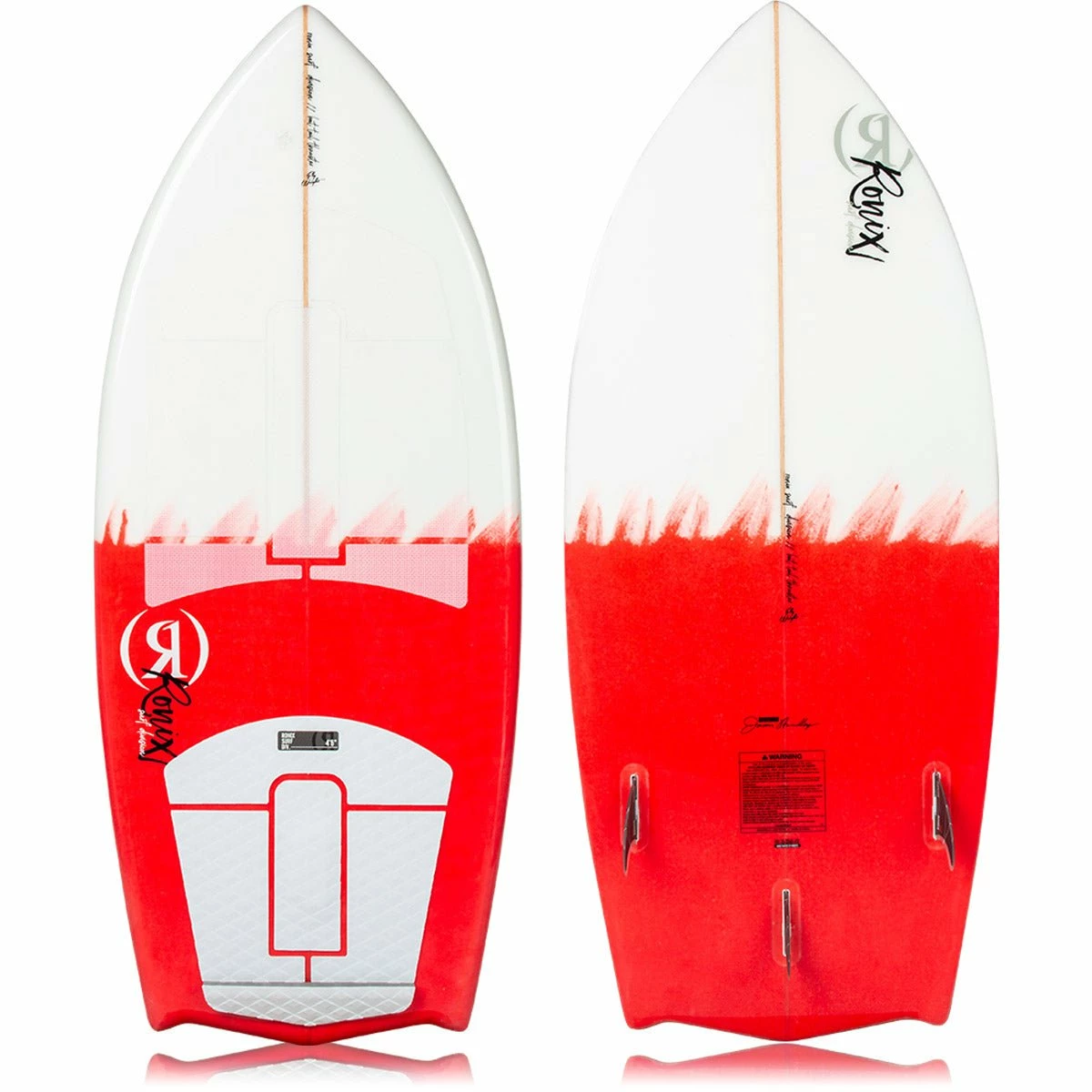 Ronix Women's Flyweight Bat Tail Thruster Wakesurf Board 2021 1 Ronix Women's Flyweight Bat Tail Thruster Wakesurf Board 2021