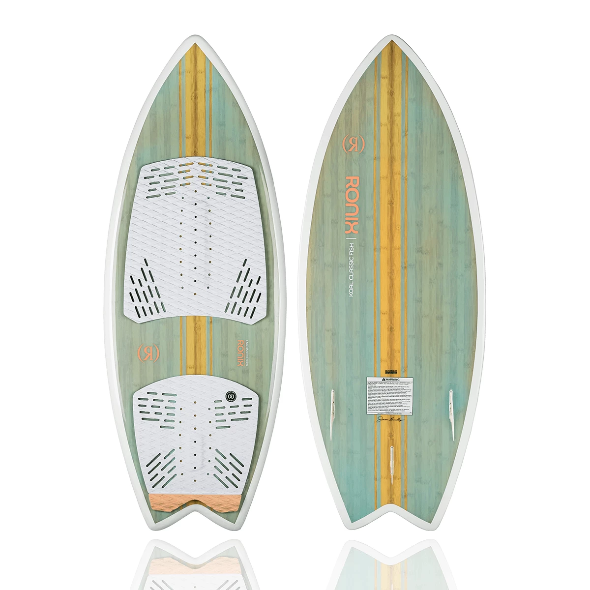 Ronix Women's Koal Classic Fish Wakesurf Board 2023 1 Ronix Women's Koal Classic Fish Wakesurf Board 2023