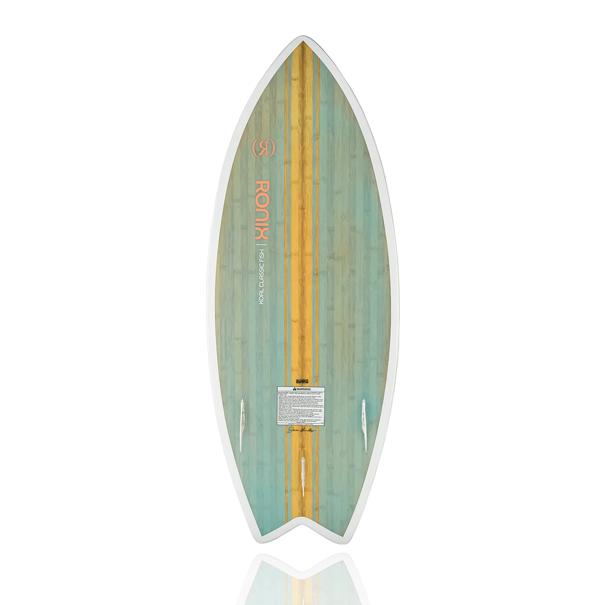 Ronix Women's Koal Classic Fish Wakesurf Board 2023 3 Ronix Women's Koal Classic Fish Wakesurf Board 2023 - Image 3