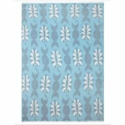 Sand Cloud Cobalt Gauze Weave Beach Towel In Large