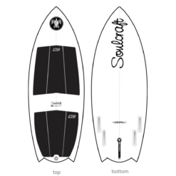 Soulcraft Control Freak A-Series Wakesurf Board 2023