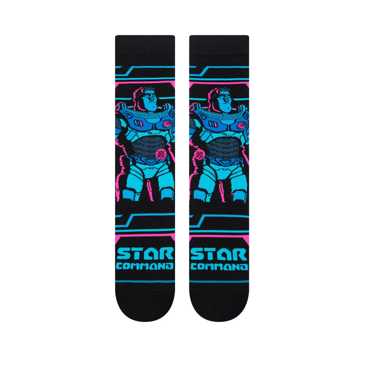 Stance Lightyear Socks In Black 2 Stance Lightyear Socks In Black - Image 2