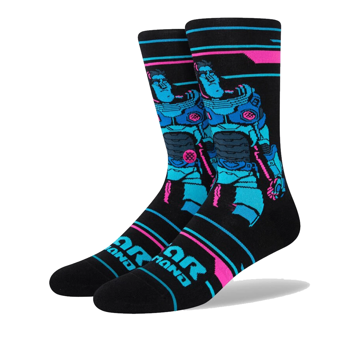 Stance Lightyear Socks In Black 1 Stance Lightyear Socks In Black
