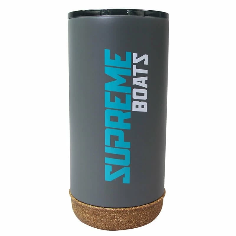Supreme Boats 16oz Valhalla Tumbler In Grey 1 Supreme Boats 16oz Valhalla Tumbler In Grey