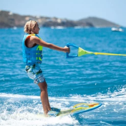 ZUP DoubleZUP Tow Handle & Rope 1.5 Yellow/Blue -LIQUID FORCE Sales zup doublezup tow handle rope 15 yellowblue 199954